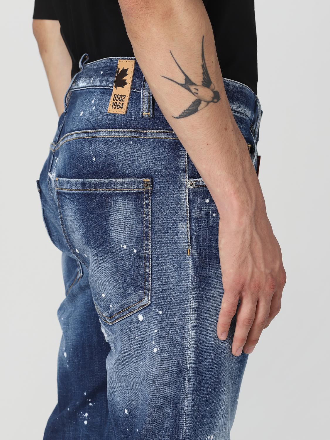 DSQUARED2 JEANS: Dsquared2 jeans in denim, Blue - Img 4