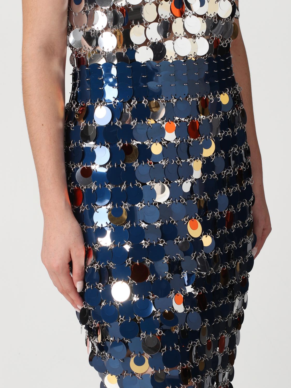 スカート RABANNE Woman Skirt Navy 23FIJU412PS0133 M419 Rabanne Outlet: Skirt woman Paco - Navy | Rabanne skirt