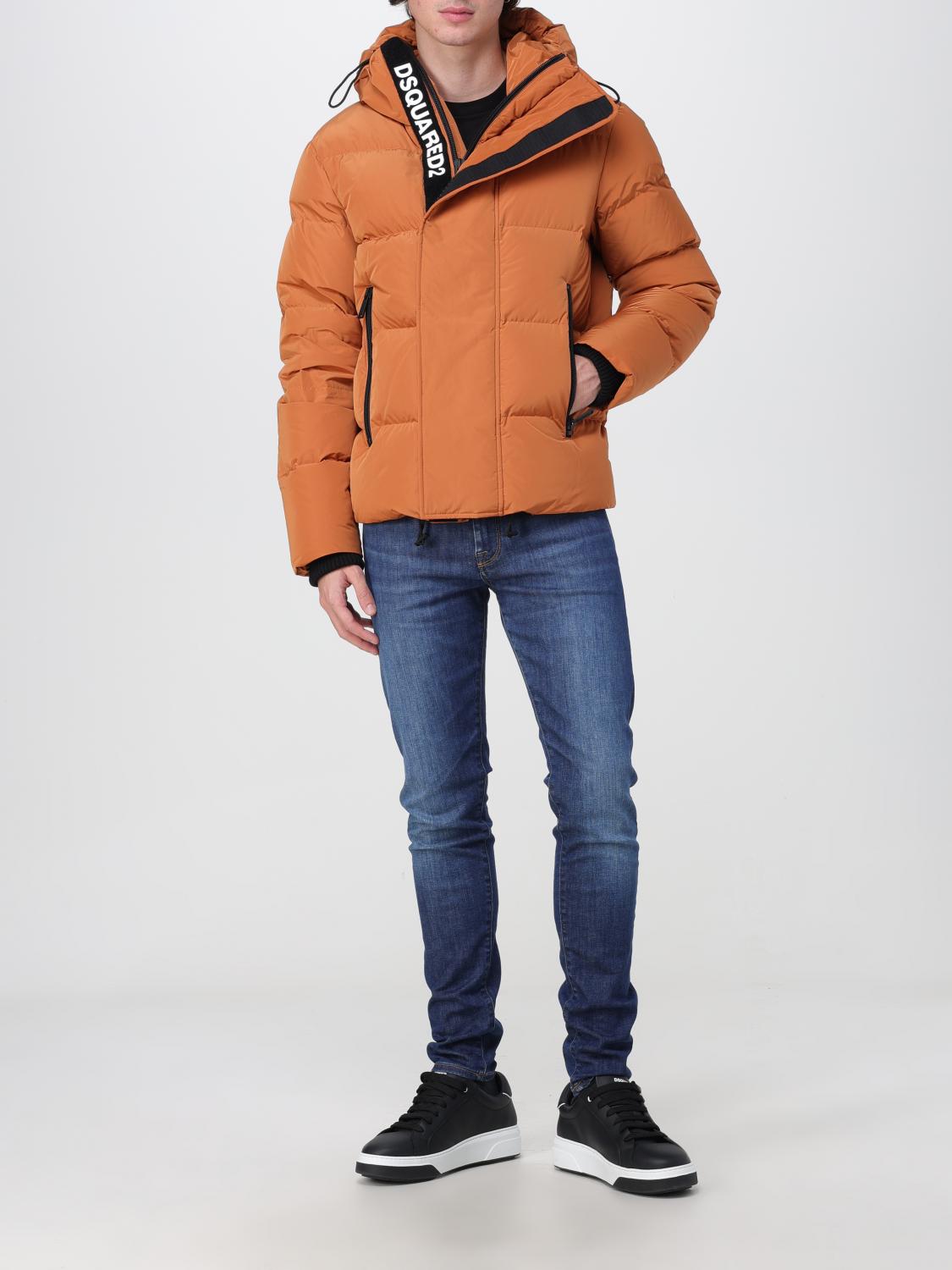 DSQUARED2 JACKET: Dsquared2 Puffer down jacket in technical fabric, Brick Red - Img 2