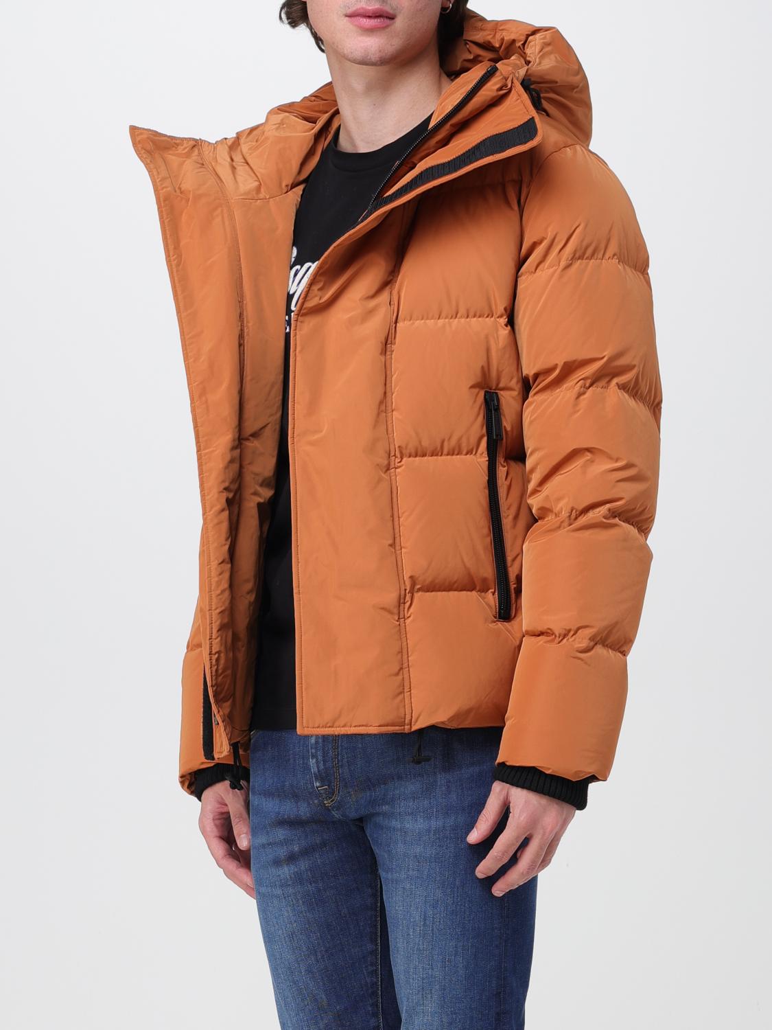 DSQUARED2 JACKET: Dsquared2 Puffer down jacket in technical fabric, Brick Red - Img 4