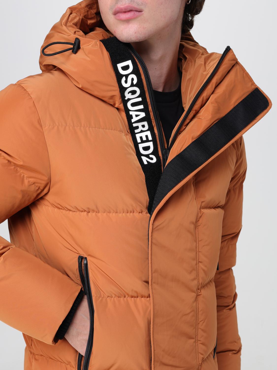 DSQUARED2 JACKET: Dsquared2 Puffer down jacket in technical fabric, Brick Red - Img 5