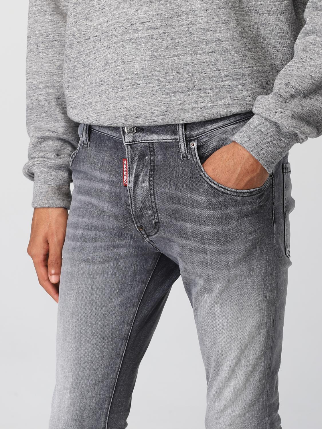 DSQUARED2 JEANS: Jeans hombre Dsquared2, Negro - Img 4