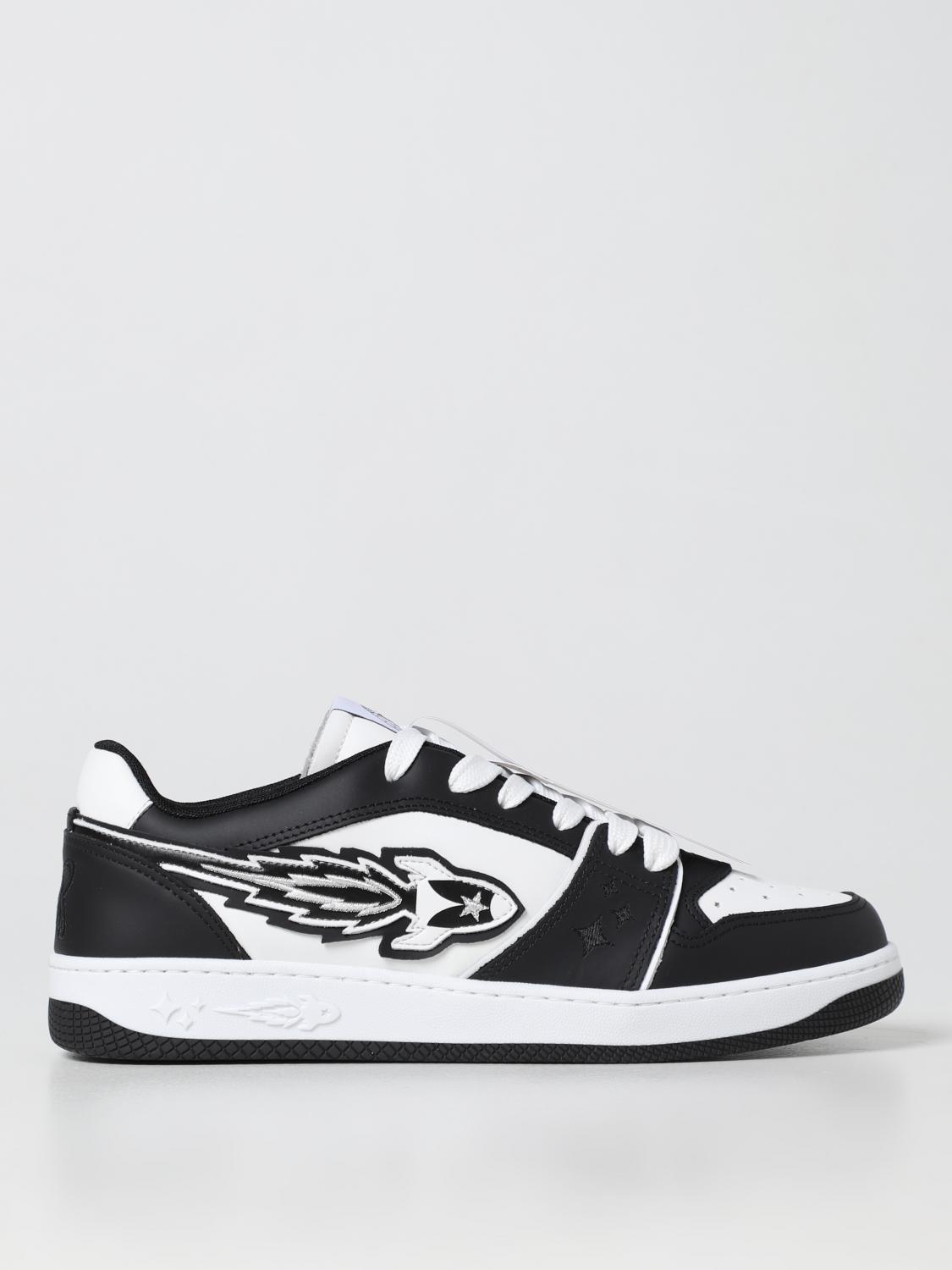 ENTERPRISE JAPAN SNEAKERS: Sneakers Rocket Enterprise Japan in pelle, Nero - Img 1