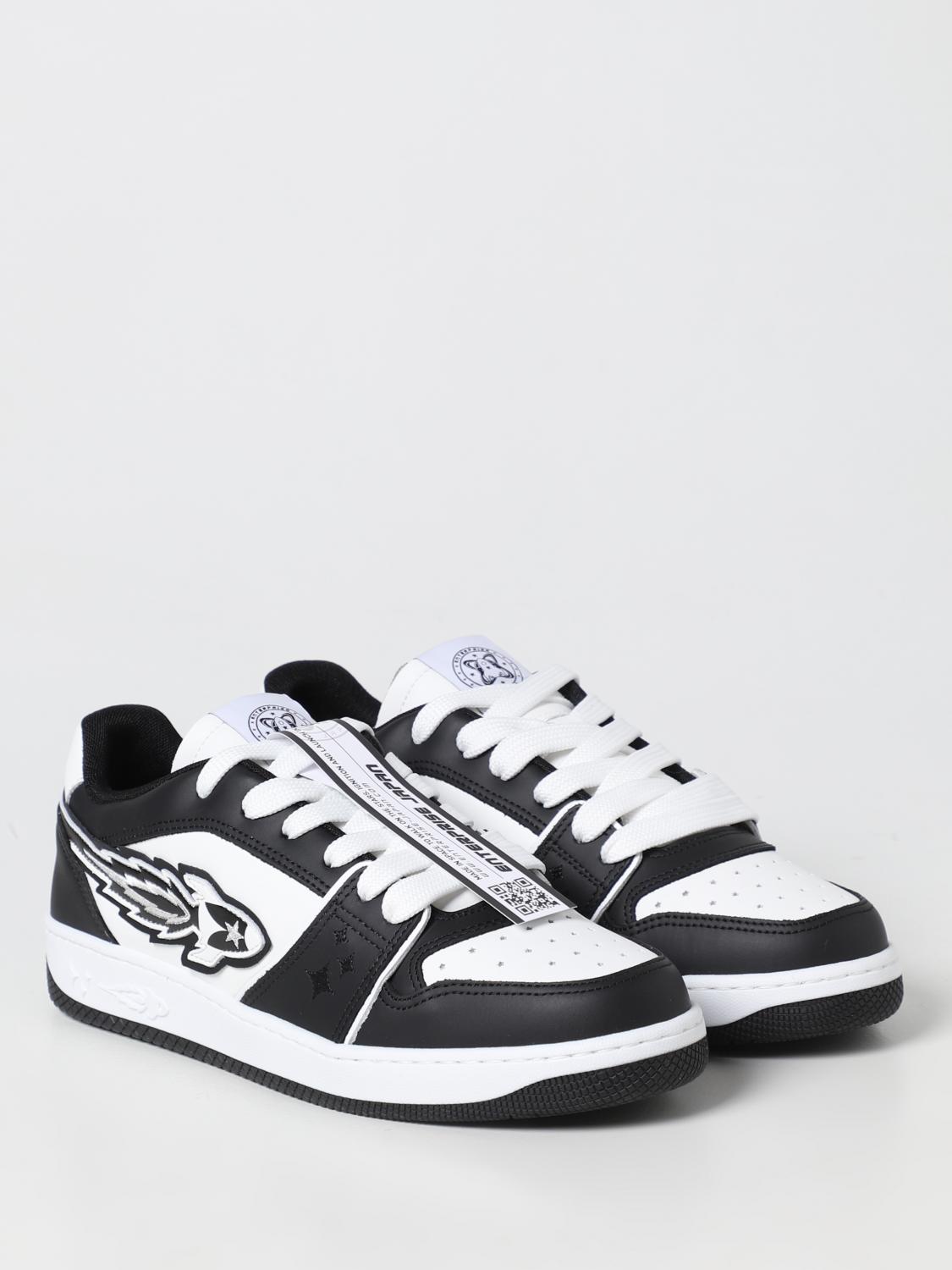 ENTERPRISE JAPAN SNEAKERS: Sneakers Rocket Enterprise Japan in pelle, Nero - Img 2