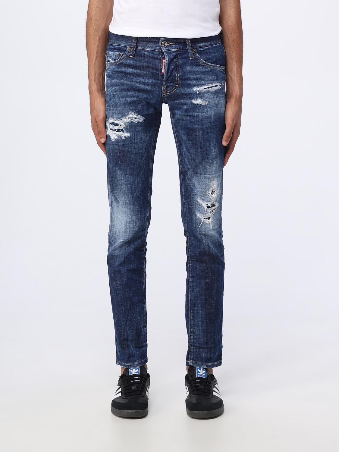 DSQUARED2 JEANS: Jeans Dsquared2 in denim, Blue - Img 1