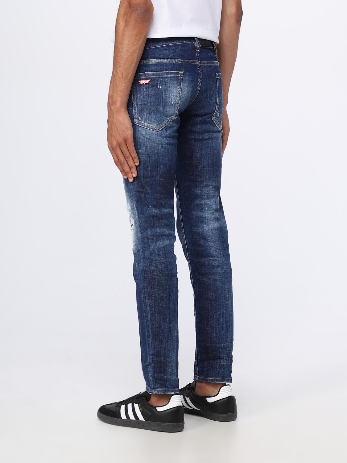 DSQUARED2 JEANS: Jeans Dsquared2 in denim, Blue - Img 3