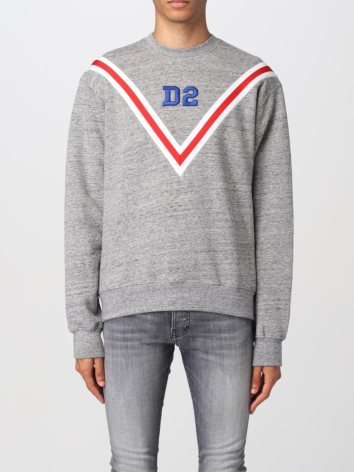 DSQUARED2 SUDADERA: Sudadera hombre Dsquared2, Gris - Img 1