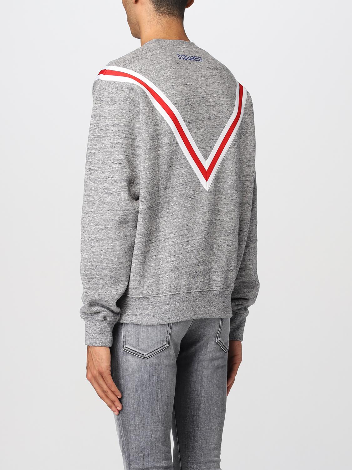 DSQUARED2 SUDADERA: Sudadera hombre Dsquared2, Gris - Img 3