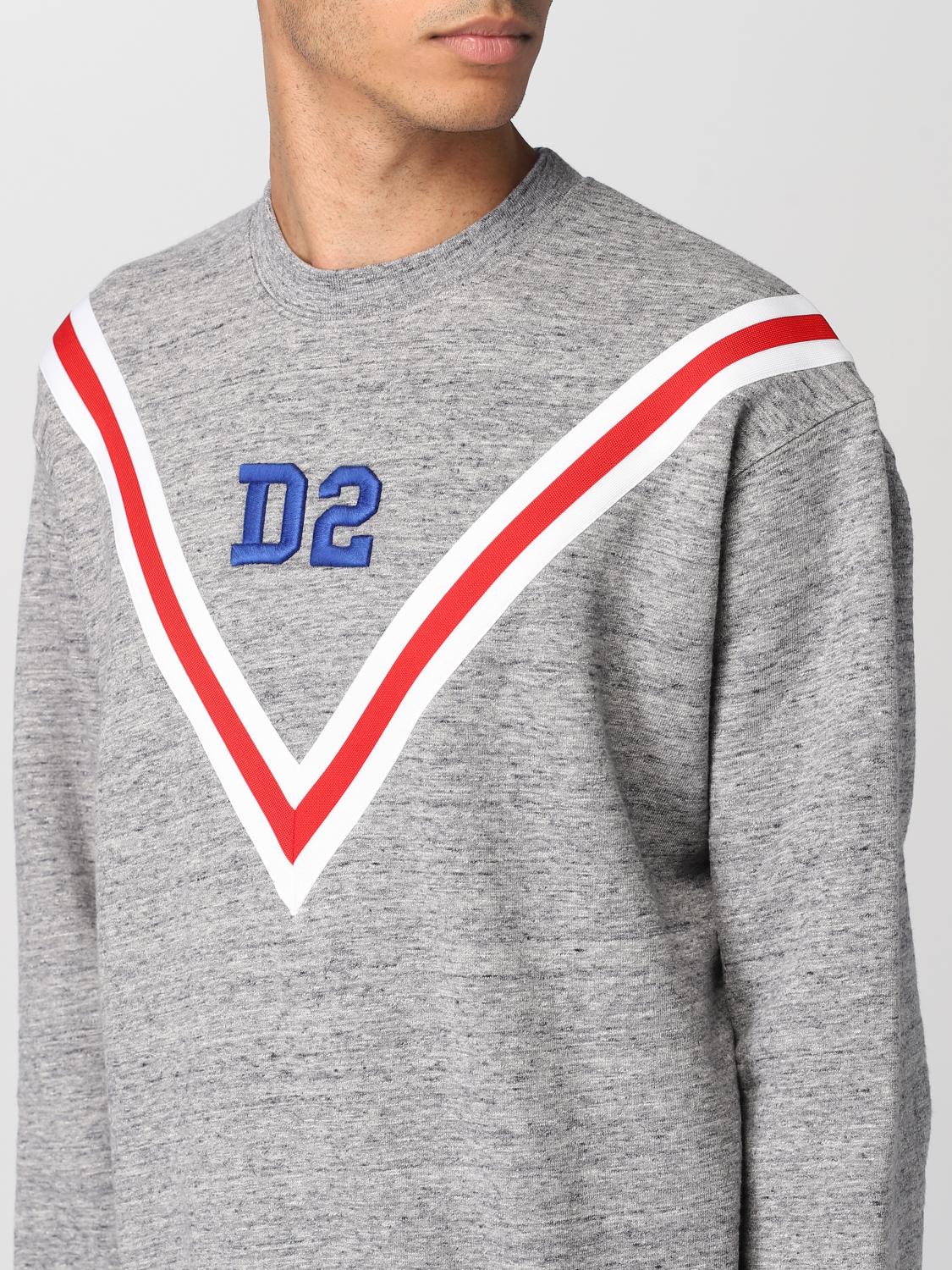 DSQUARED2 SUDADERA: Sudadera hombre Dsquared2, Gris - Img 4