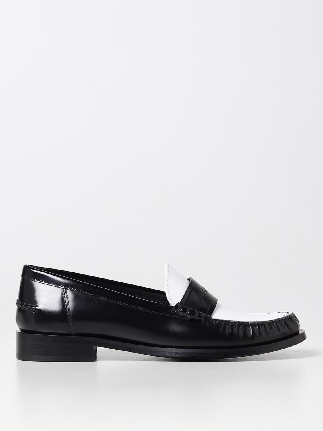 Ferragamo Irina moccasins in brushed leather - Black | 01F866