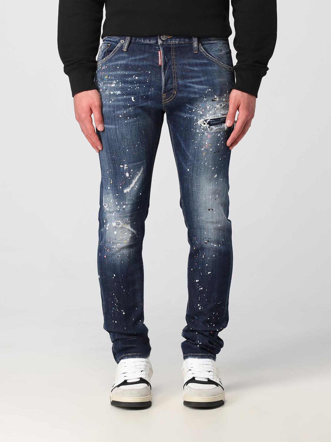 DSQUARED2 JEANS: Jeans men Dsquared2, Blue - Img 1
