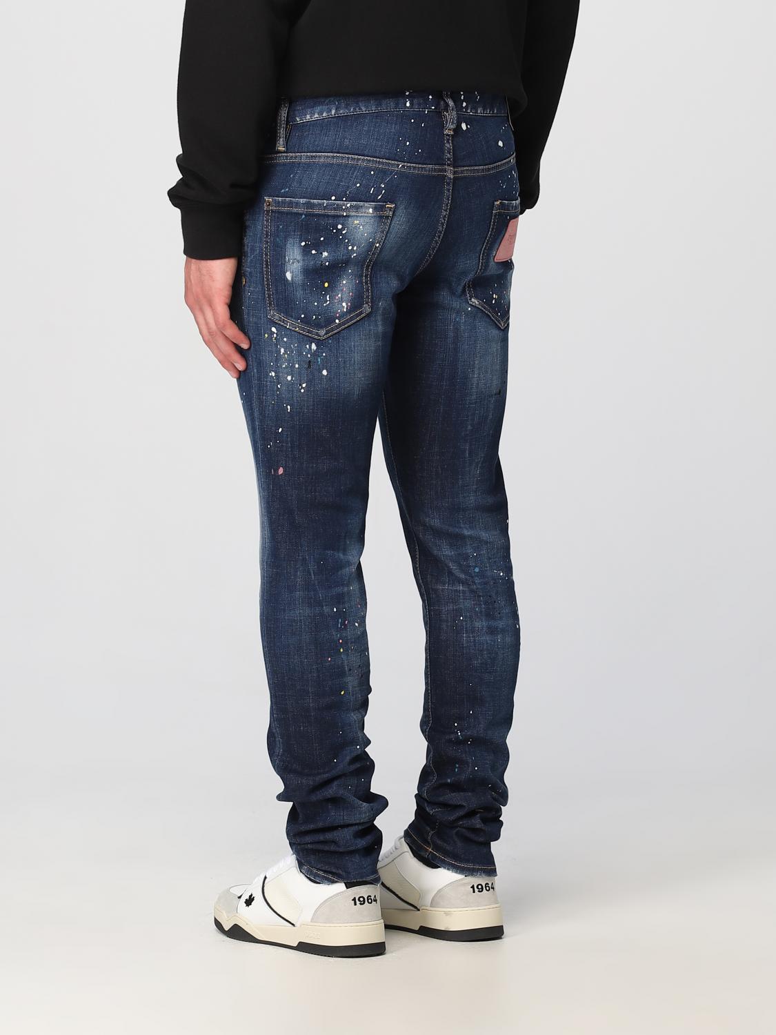 DSQUARED2 JEANS: Jeans men Dsquared2, Blue - Img 3