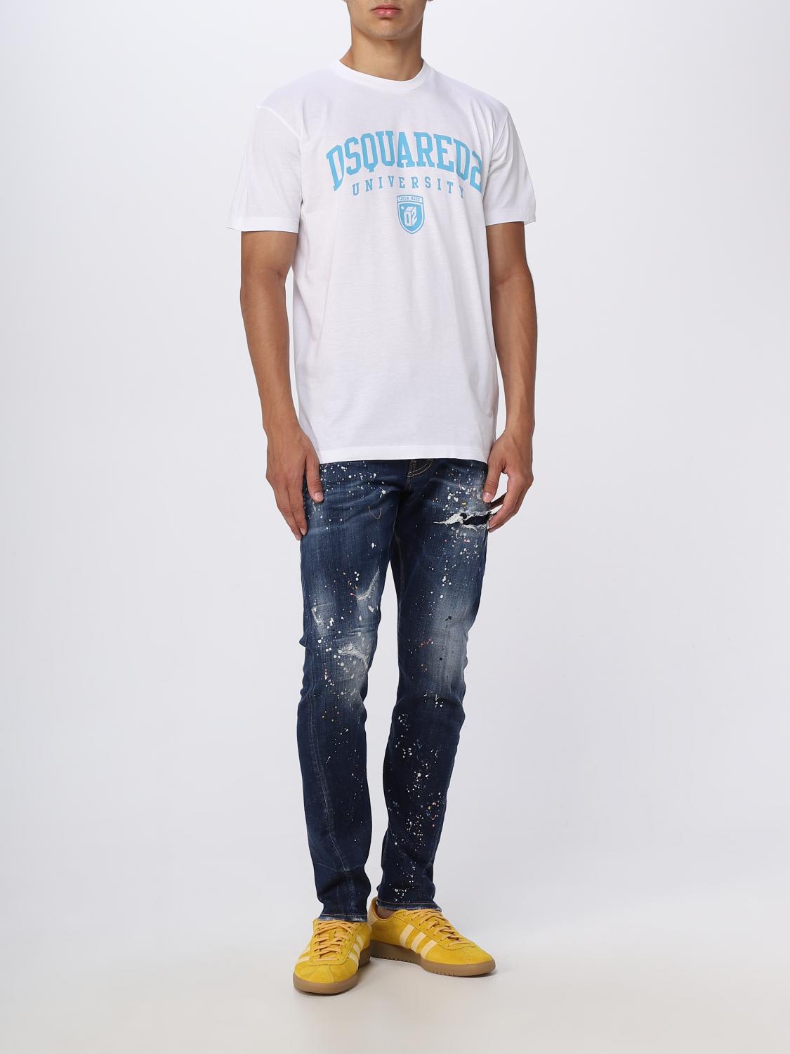 DSQUARED2 JEANS: Jeans hombre Dsquared2, Azul Oscuro - Img 2