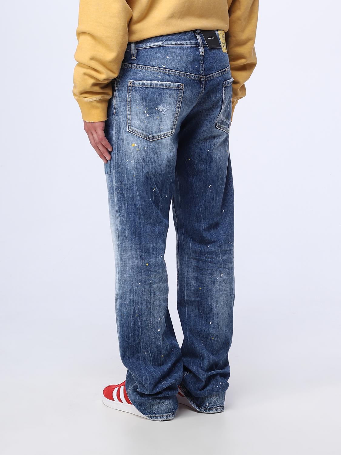 DSQUARED2 JEANS: Jeans hombre Dsquared2, Azul Oscuro - Img 3