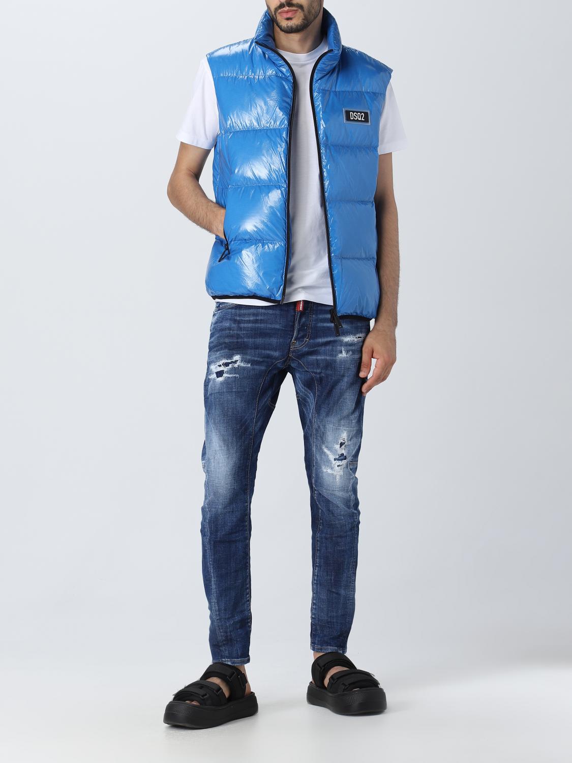 DSQUARED2 JEANS: Dsquared2 jeans in denim, Blue - Img 2