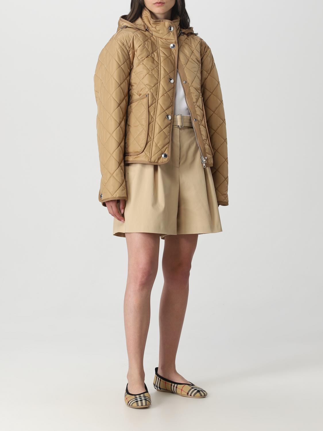 BURBERRY JACKET: Burberry jacket in nylon, Beige - Img 2
