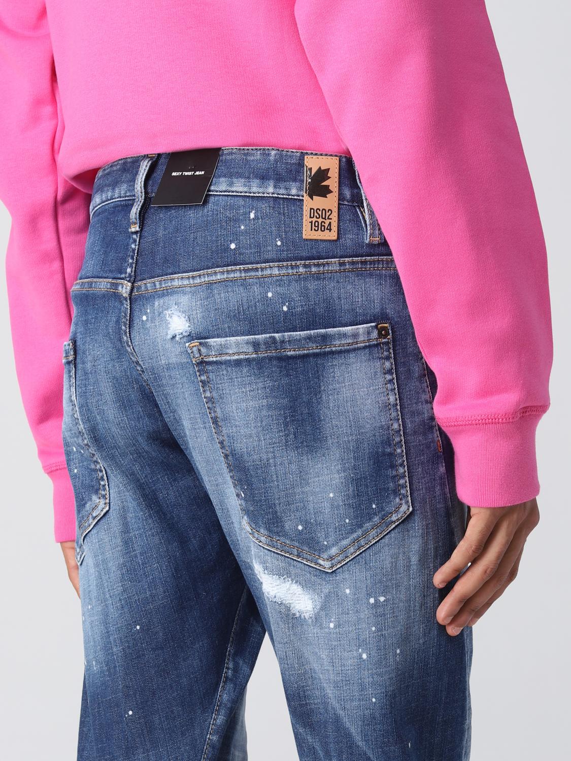 DSQUARED2 JEANS: Dsquared2 jeans in denim, Blue - Img 4
