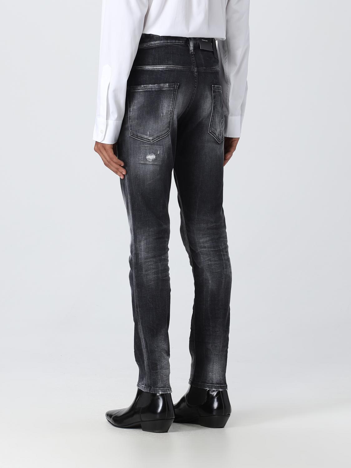 DSQUARED2 JEANS: Jeans hombre Dsquared2, Negro - Img 3