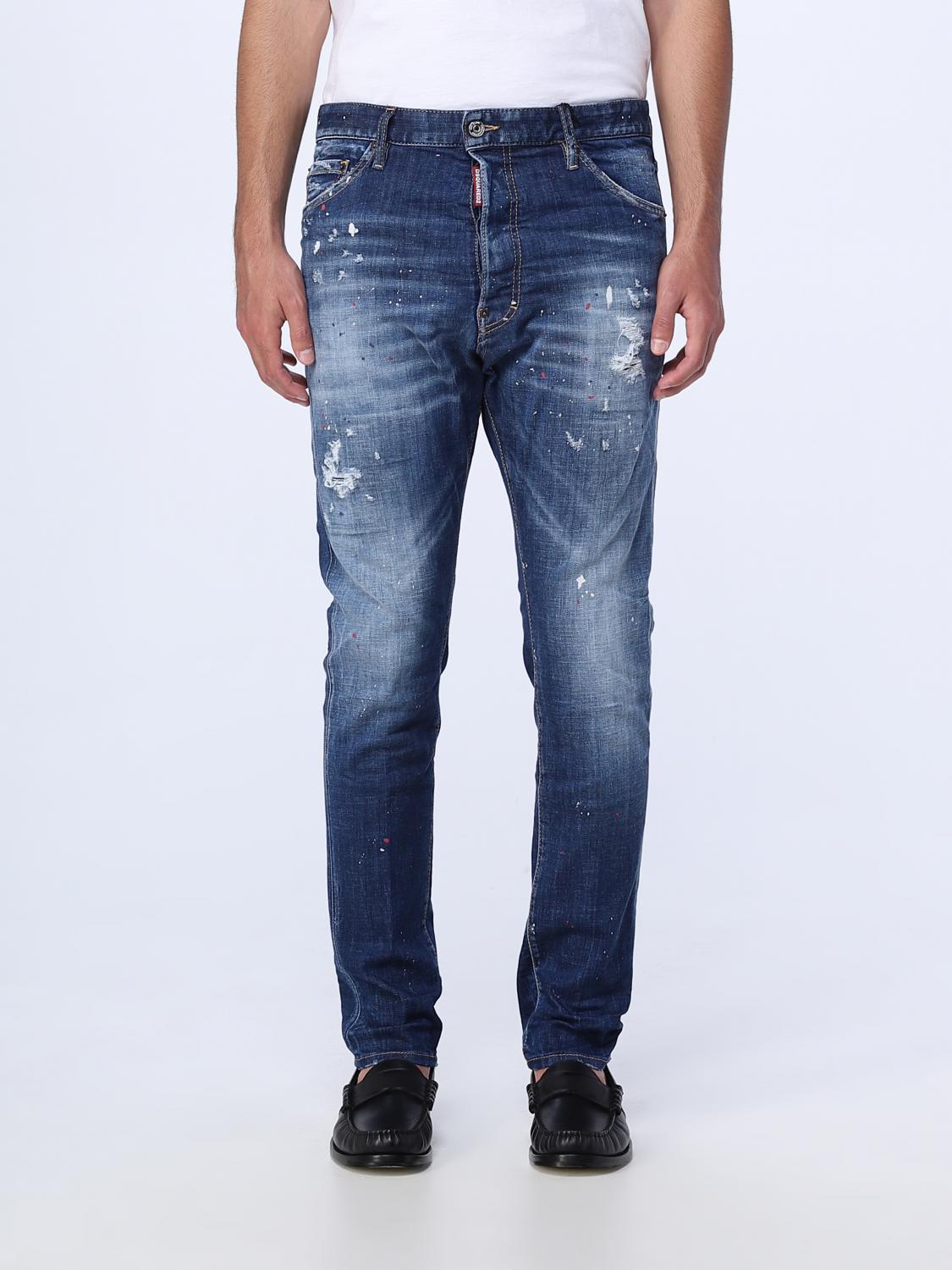 Dsquared2 Giubbino In Denim Blu Sfumato DQ02P4-D00N8 main image 1