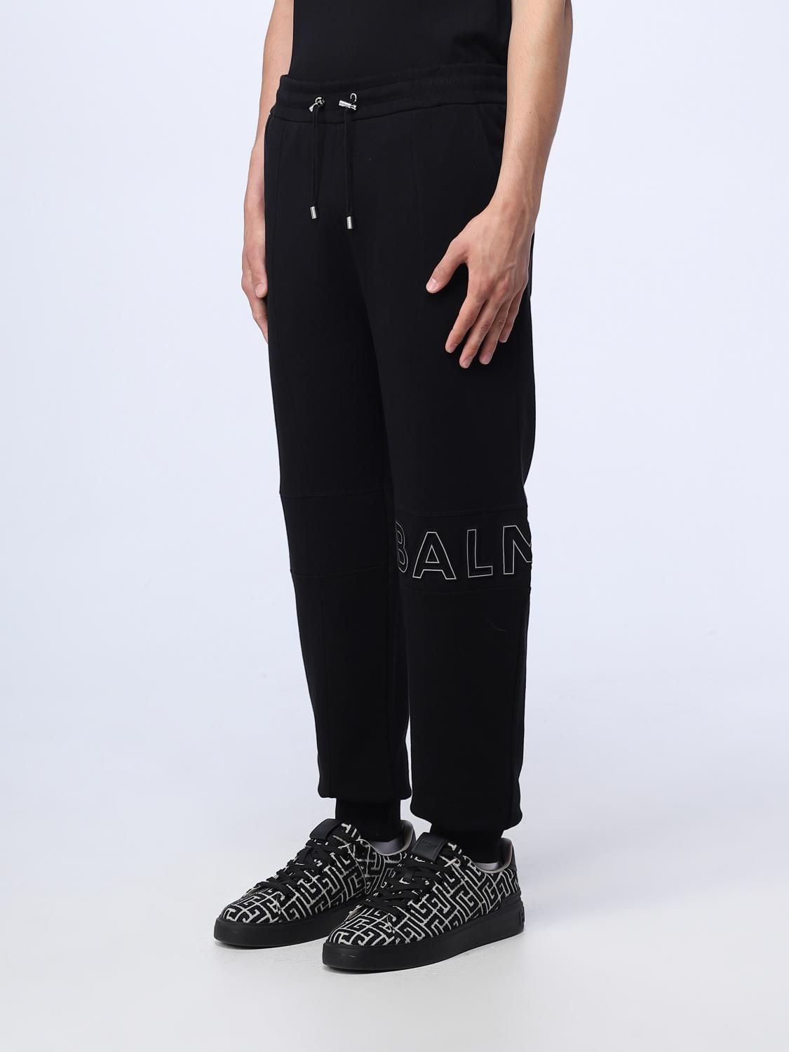 BALMAIN HOSE: Hose herren Balmain, Schwarz - Img 4