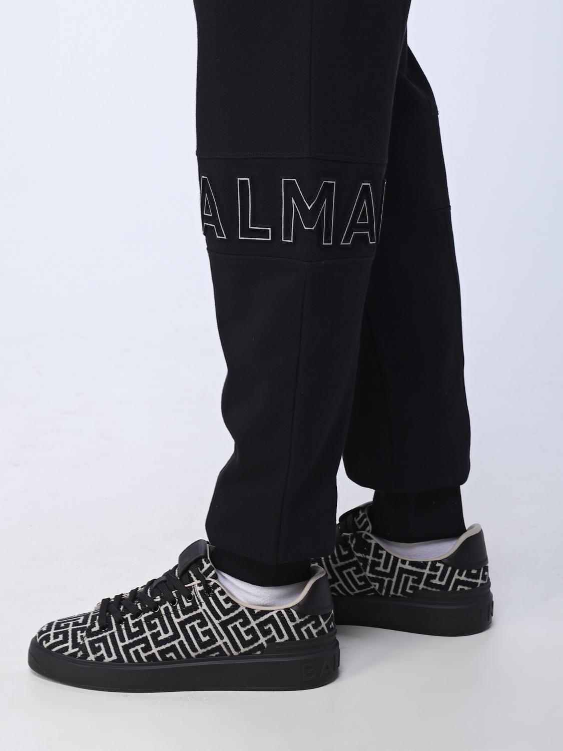 BALMAIN HOSE: Hose herren Balmain, Schwarz - Img 5