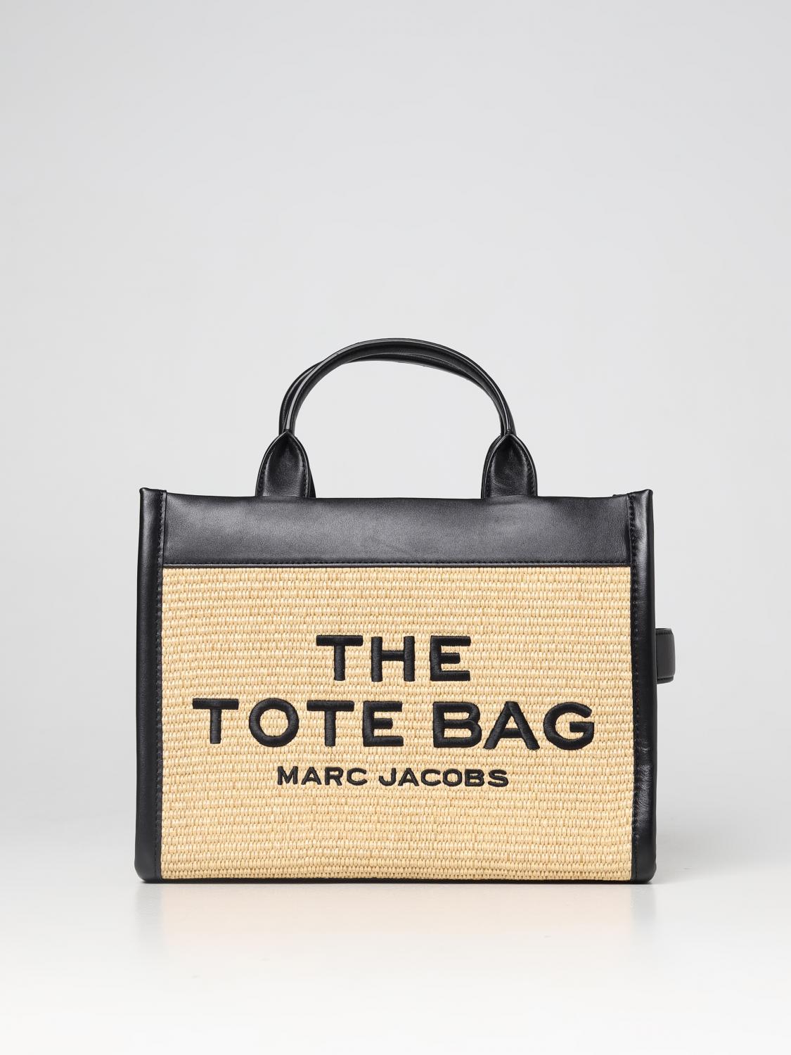 夏にピッタリ ★MARC JACOBS★THE TOTE BAG ラフィア ミディアム MARC JACOBS トートバッグ 「オンライン限定」THE CANVAS MEDIUM