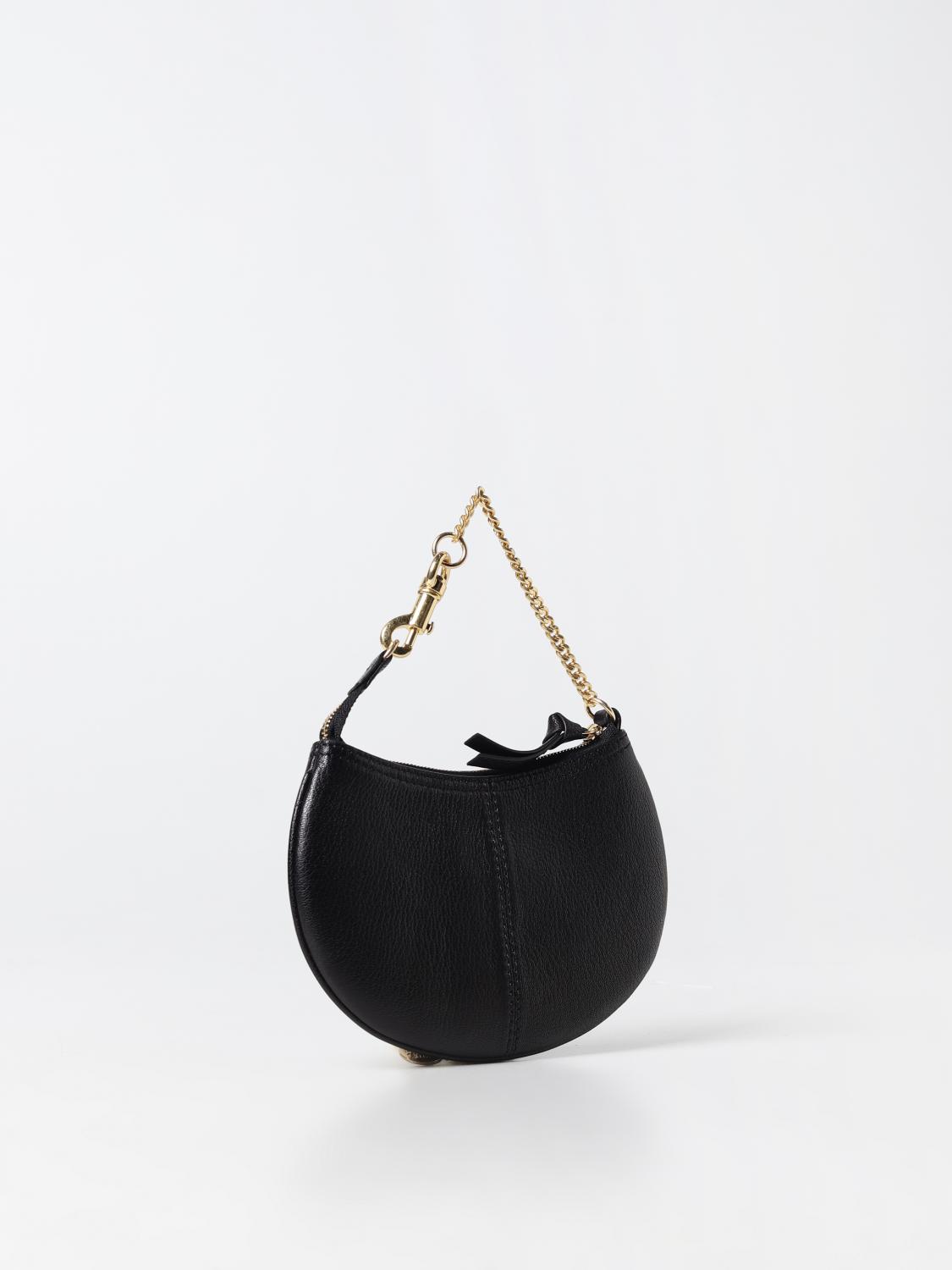 See by Chloé Hana bag in grained leather - Black | CHS23APB23305