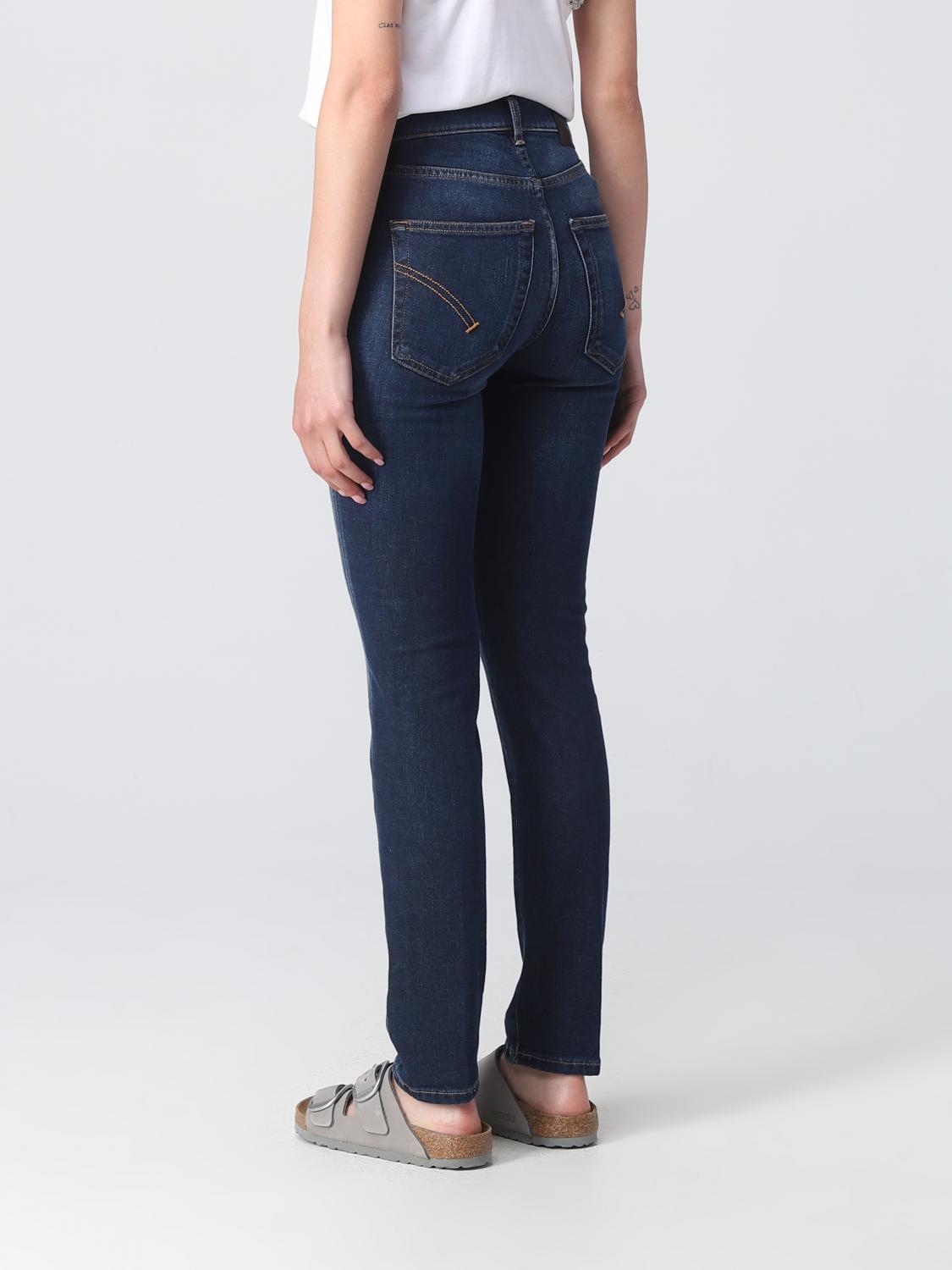 デニム・ジーパン DONDUP Woman Jeans Denim DP651DS0265DGN3 800 Dondupアウトレット：パンツ レディース - デニム | GIGLIO.COM