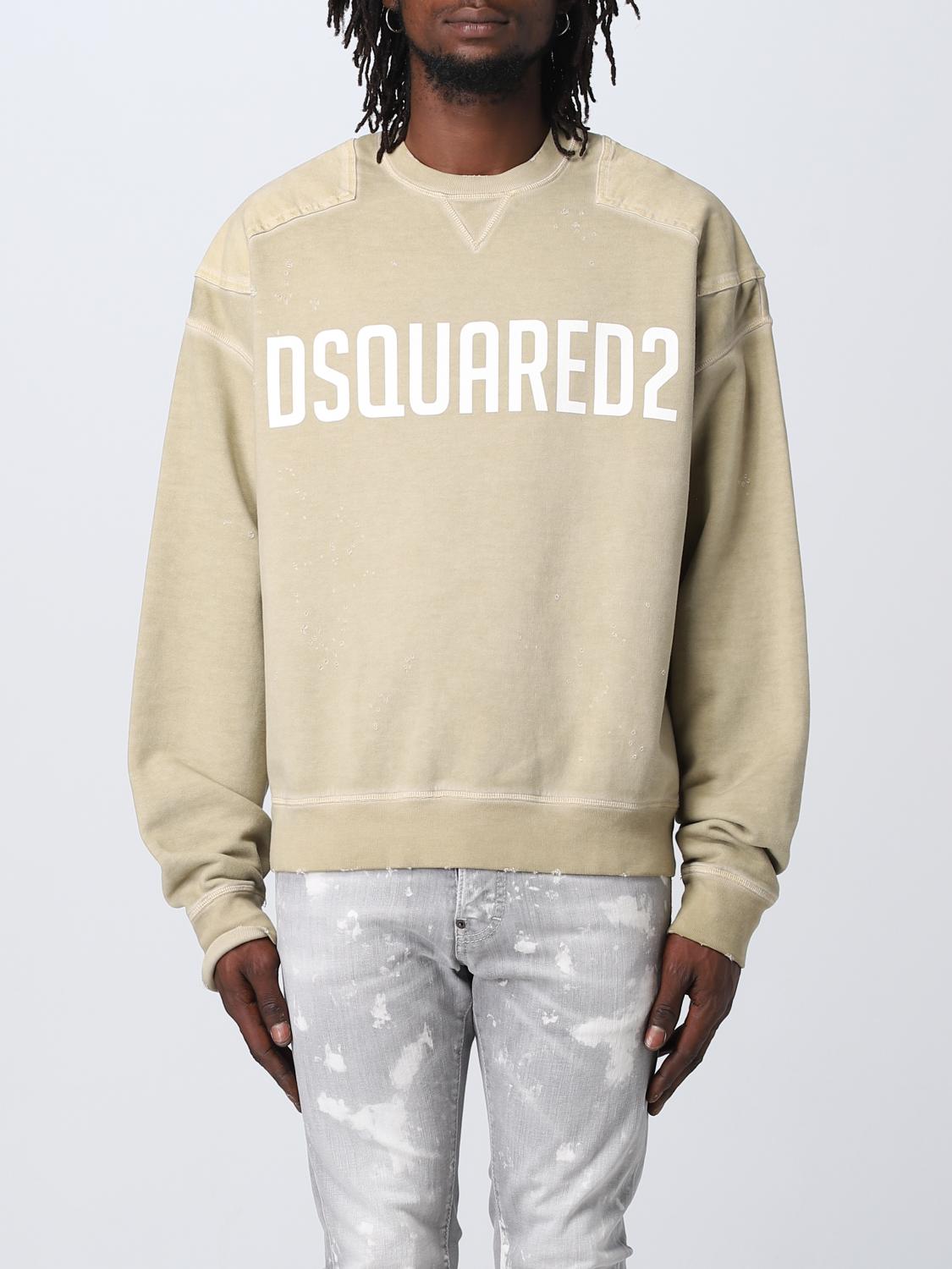 DSQUARED2 SUDADERA: Sudadera hombre Dsquared2, Oliva - Img 1