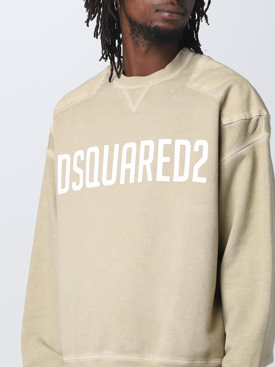 DSQUARED2 SUDADERA: Sudadera hombre Dsquared2, Oliva - Img 4
