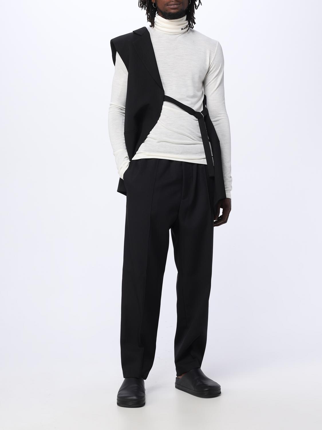 JIL SANDER PULLOVER: Pullover herren Jil Sander, Weiß - Img 2