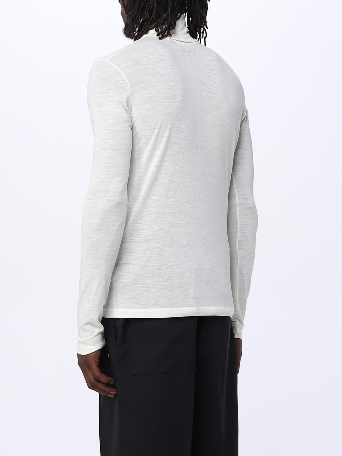 JIL SANDER PULLOVER: Pullover herren Jil Sander, Weiß - Img 3