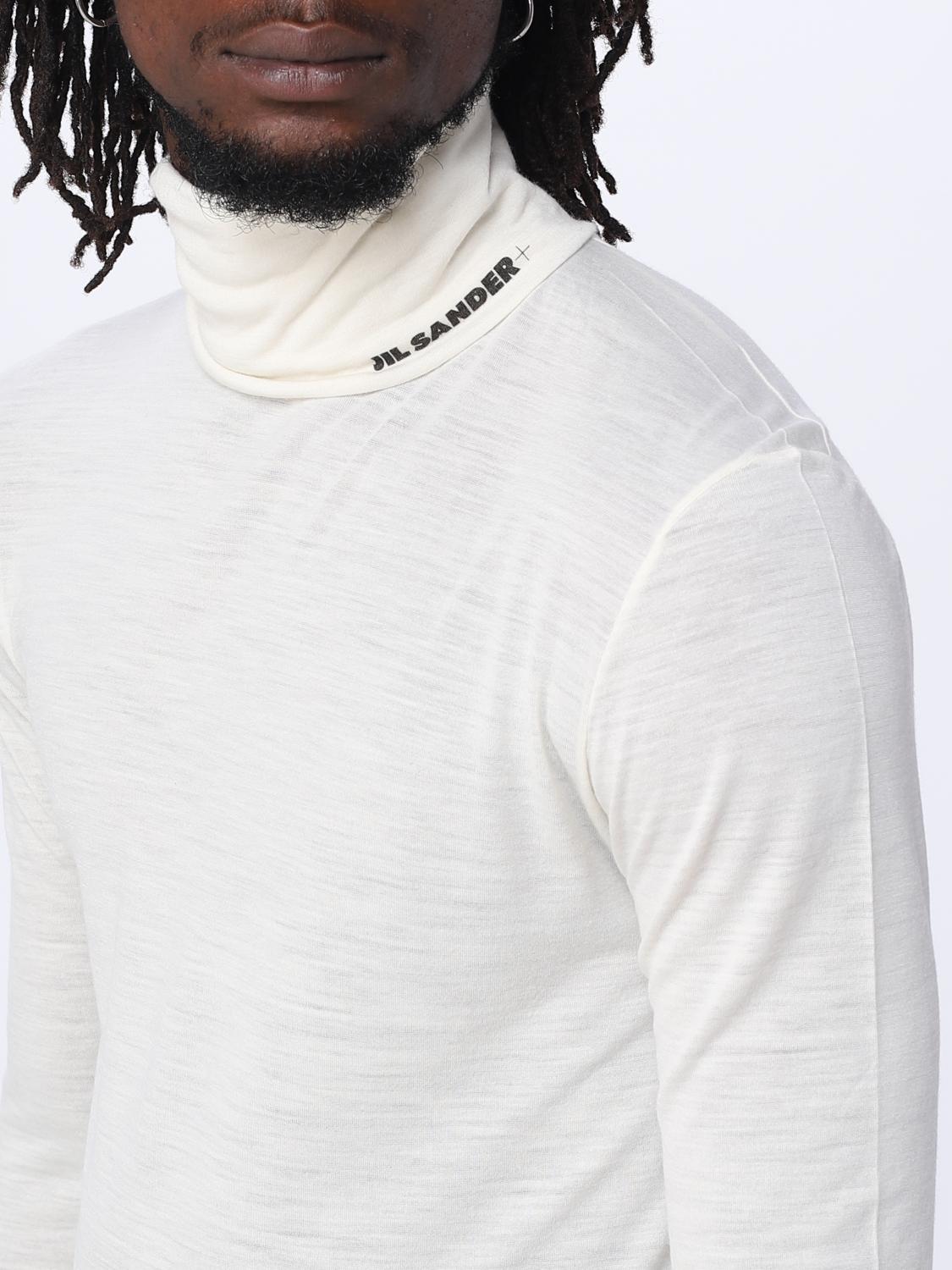 JIL SANDER PULLOVER: Pullover herren Jil Sander, Weiß - Img 5