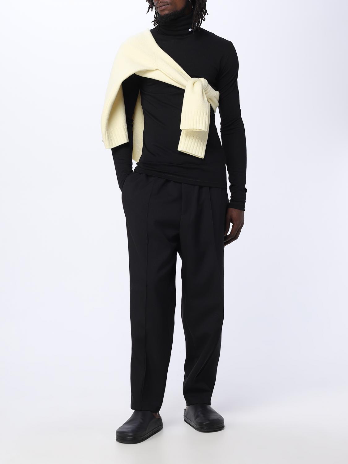 JIL SANDER PULLOVER: Pullover aus Wollmischung Jil Sander, Schwarz - Img 2
