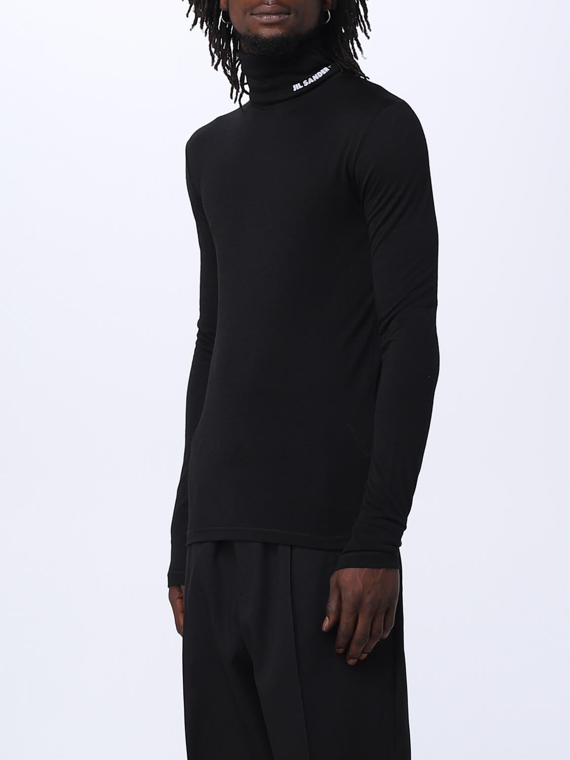 JIL SANDER PULLOVER: Pullover aus Wollmischung Jil Sander, Schwarz - Img 4