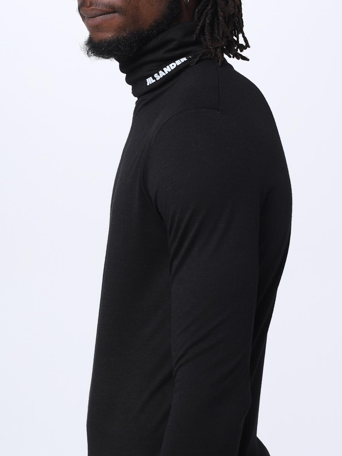 JIL SANDER PULLOVER: Pullover aus Wollmischung Jil Sander, Schwarz - Img 5