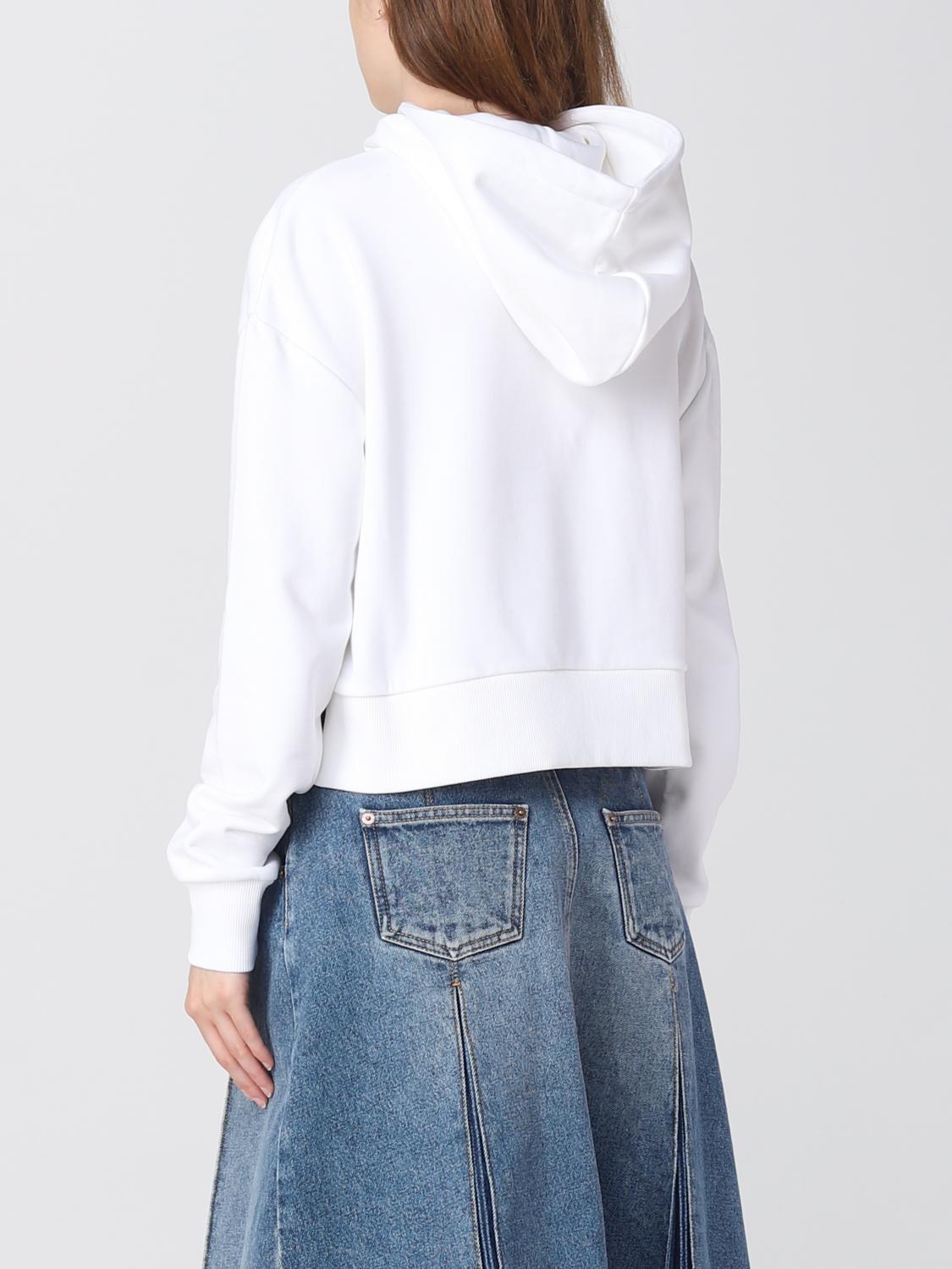 BALMAIN SUDADERA: Sudadera mujer Balmain, Blanco - Img 3