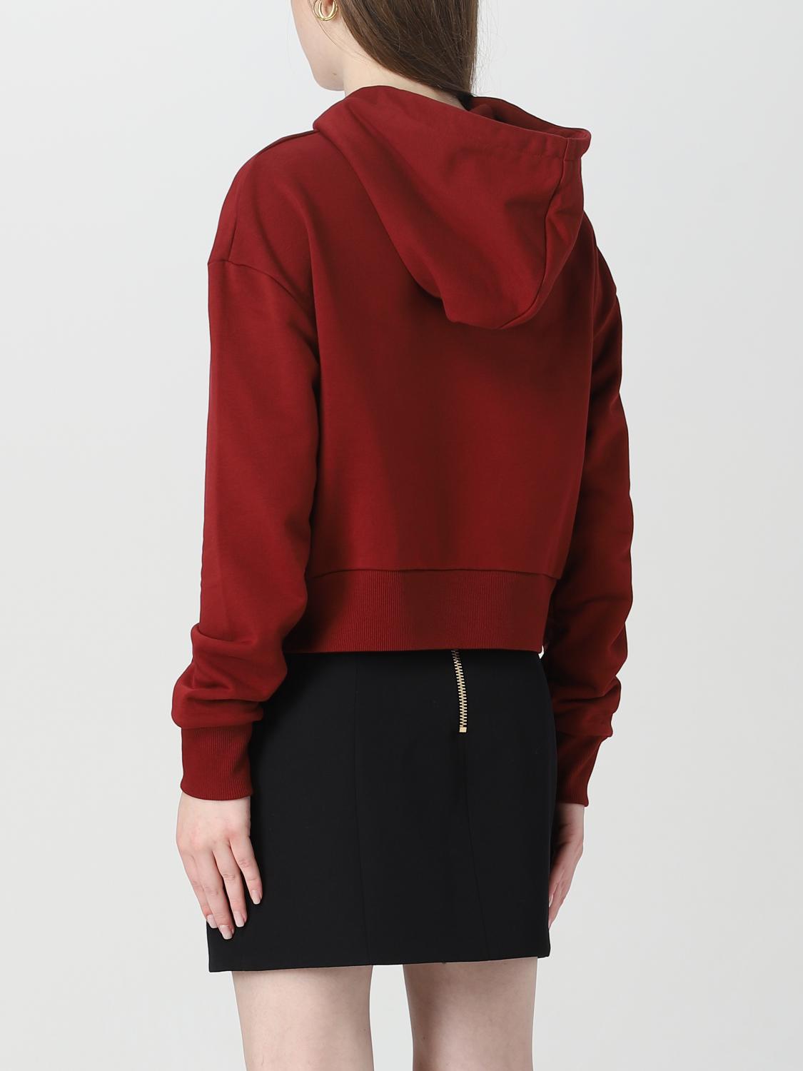 BALMAIN SUDADERA: Sudadera mujer Balmain, Rojo - Img 3