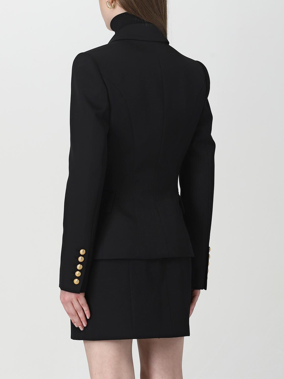 BALMAIN:ジャケット レディース - ブラック | GIGLIO.COM BALMAIN:ジャケット レディース - ブラック | GIGLIO.COM