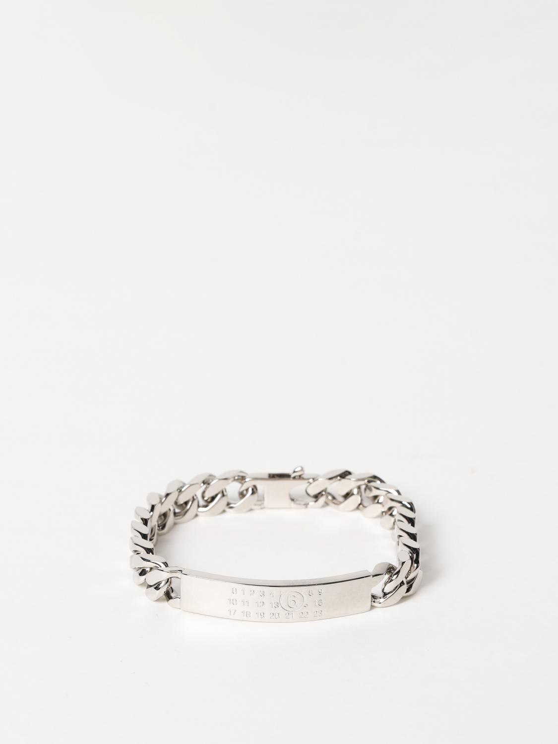 MM6 MAISON MARGIELA: Jewel men Silver Mm6 Maison Margiela