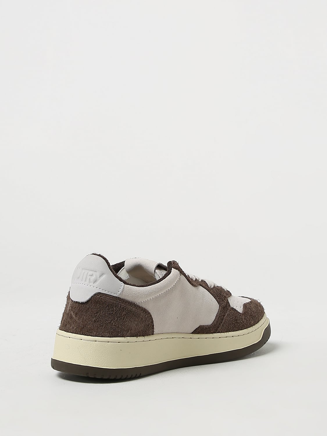 AUTRY SNEAKERS: Autry Medalist sneakers in suede with logo, White - Img 3