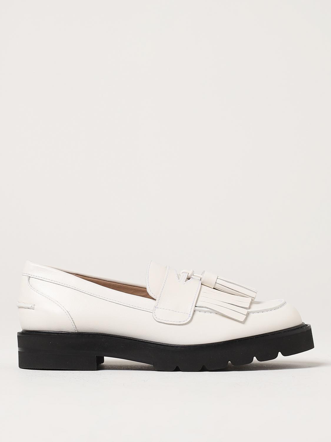 STUART WEITZMAN MOCASSIN: Bottes femme Stuart Weitzman, Crème - Img 1