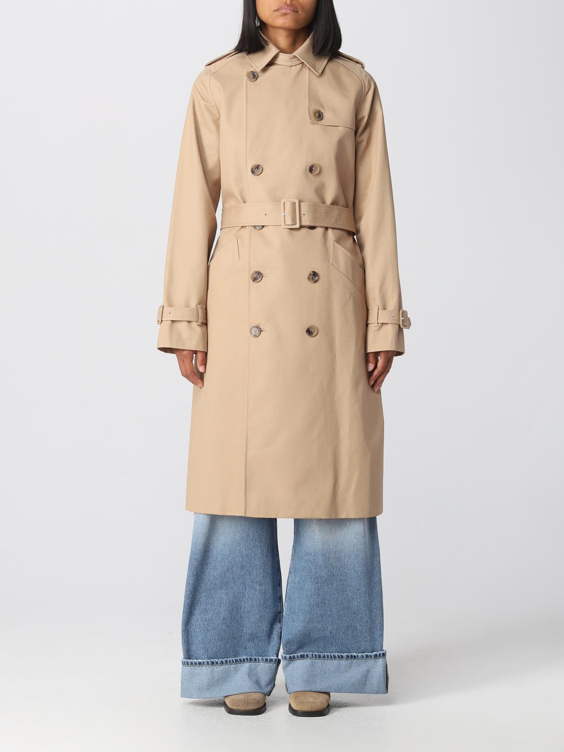 A.P.C｜COATS (COZBA F01150 BAA) Greta trench | Waterproof Cotton Gabardine | A.P.C. Ready to