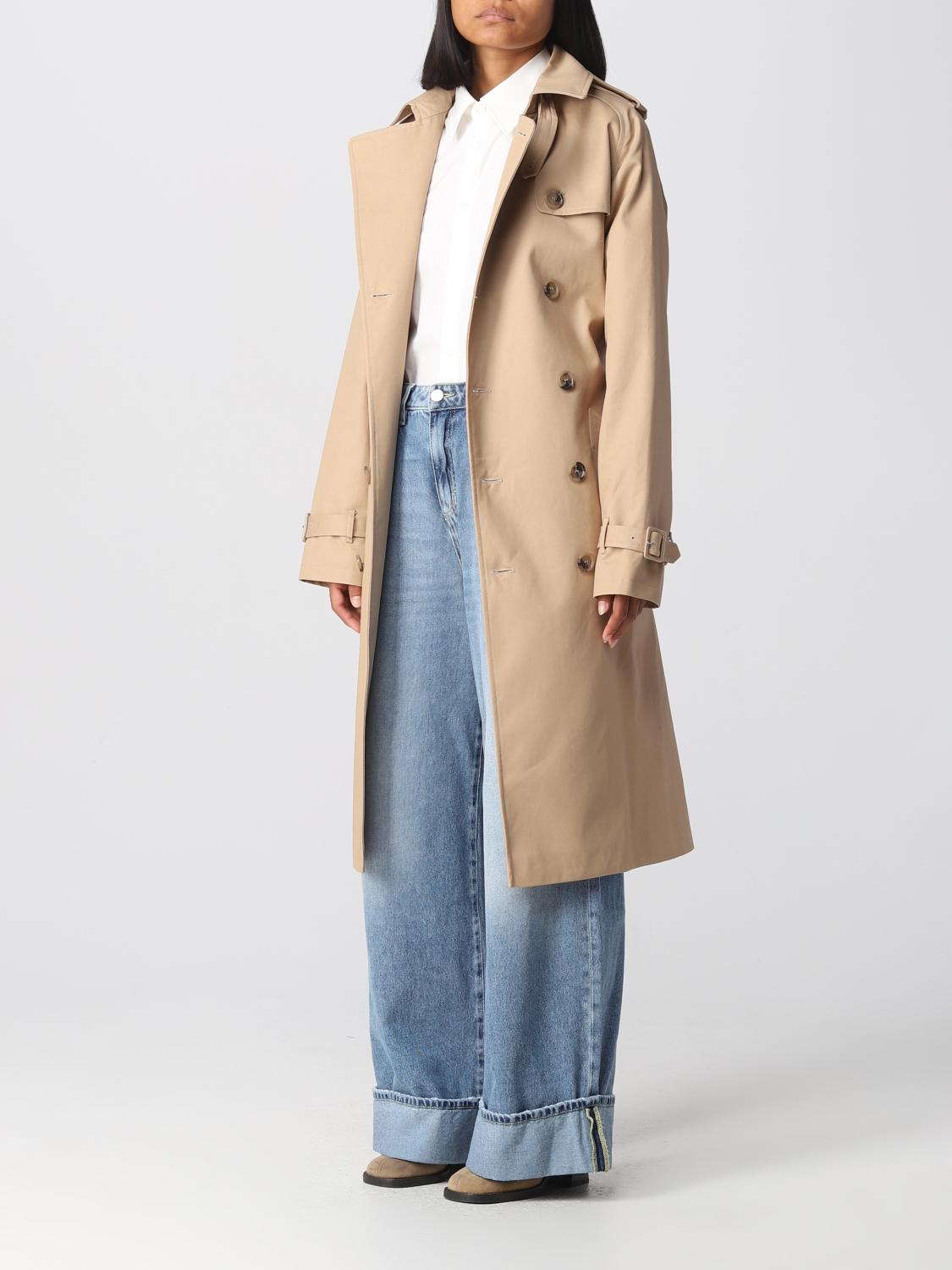 A.P.C. GABARDINA: Abrigo mujer A.P.C., Beige - Img 4