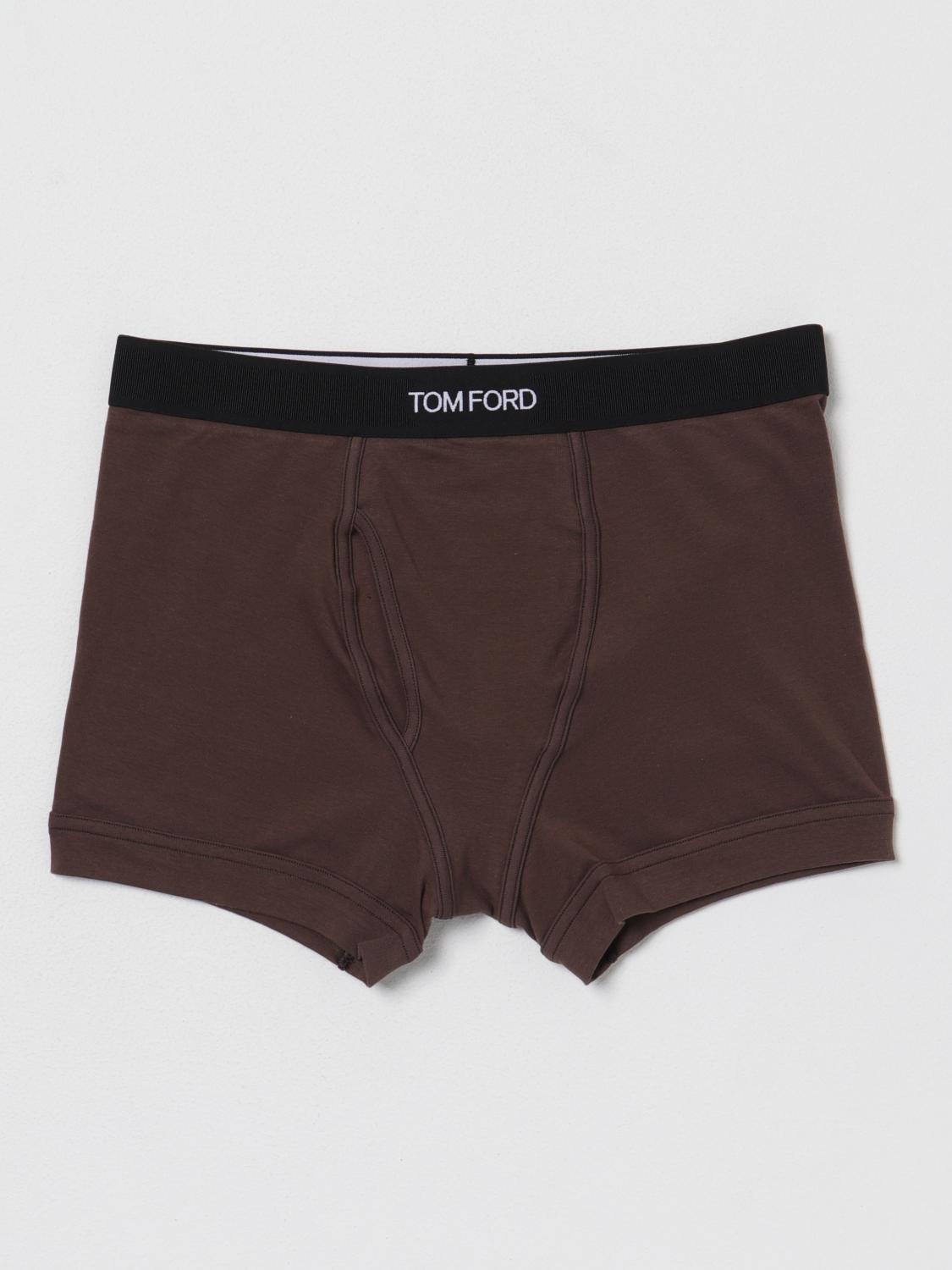 TOM FORD INTIMO: Boxer Tom Ford in cotone, Rosa - Img 1