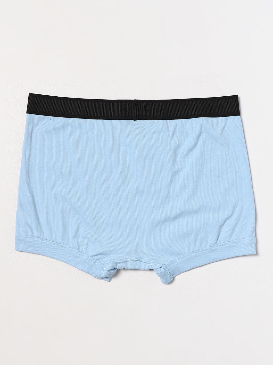 TOM FORD INTIMO: Boxer Tom Ford in cotone, Blue 1 - Img 2