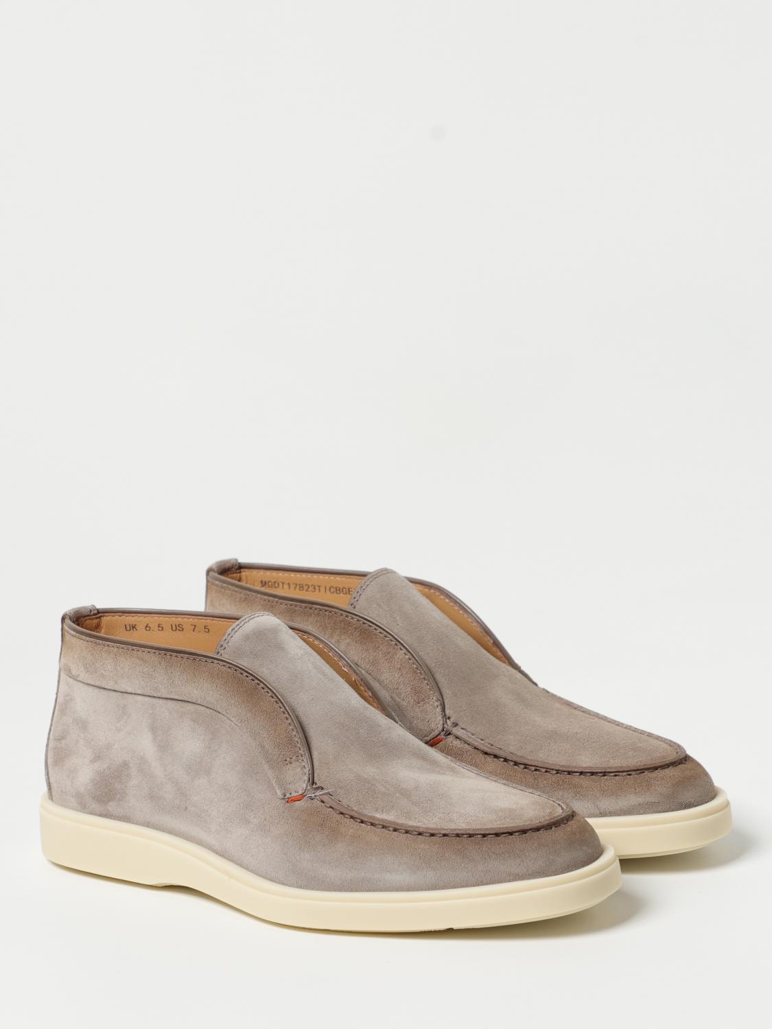 SANTONI DESERT BOOTS: Schuhe herren Santoni, Burgunderrot - Img 2