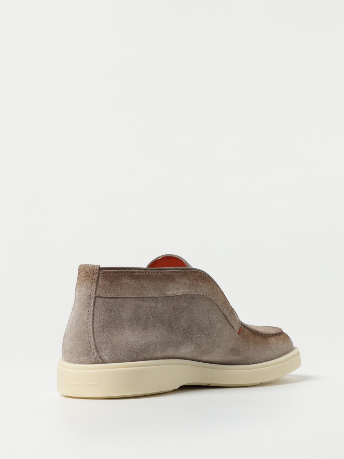 SANTONI DESERT BOOTS: Schuhe herren Santoni, Burgunderrot - Img 3