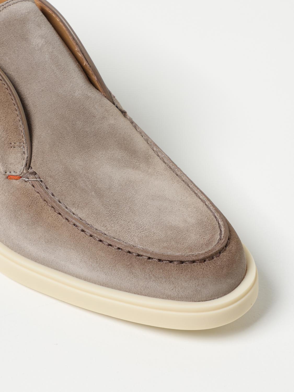 SANTONI DESERT BOOTS: Schuhe herren Santoni, Burgunderrot - Img 4