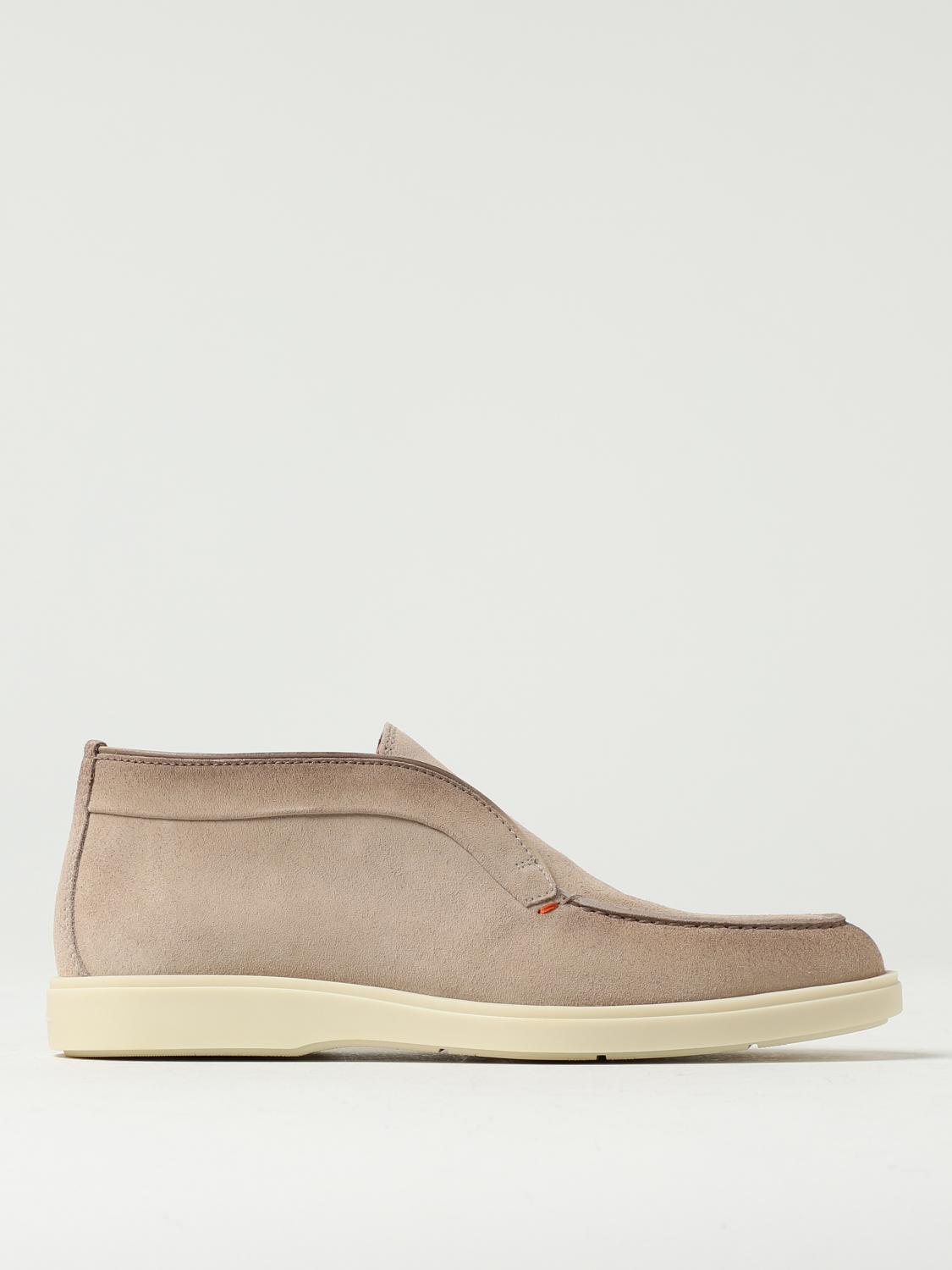 SANTONI DESERT BOOTS: Schuhe herren Santoni, Taubengrau - Img 1